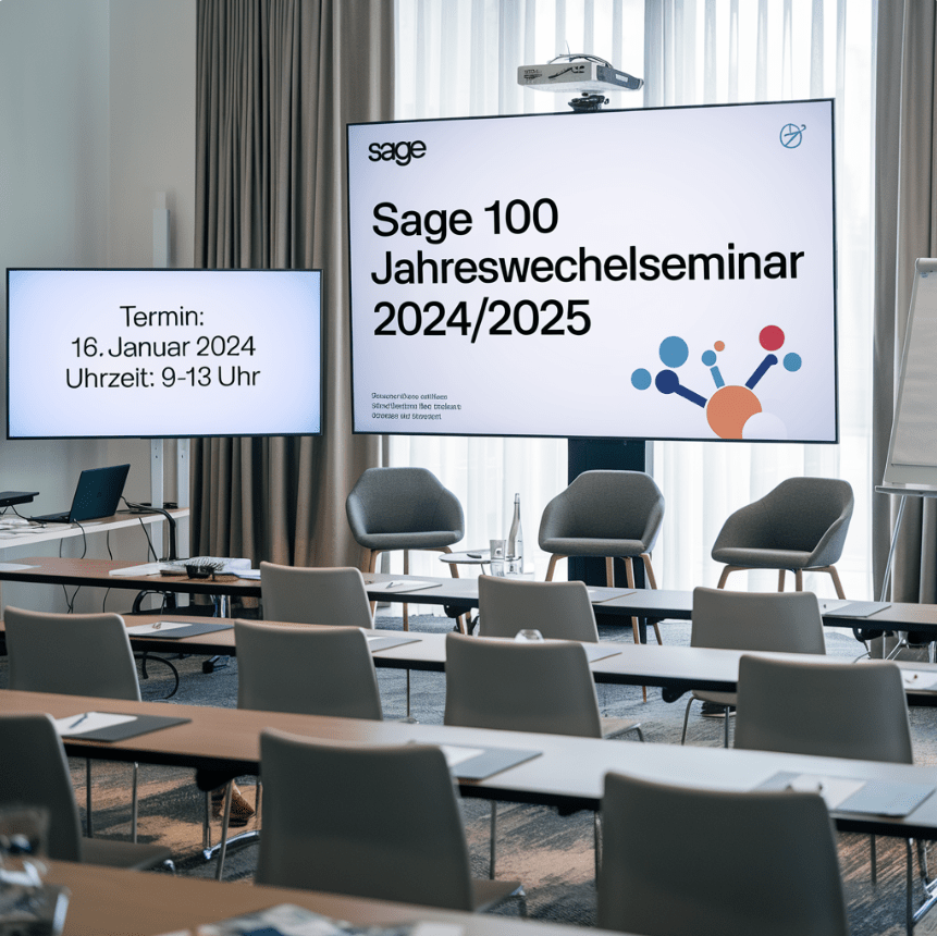 Sage 100 Jahreswechselseminar 2024 2025