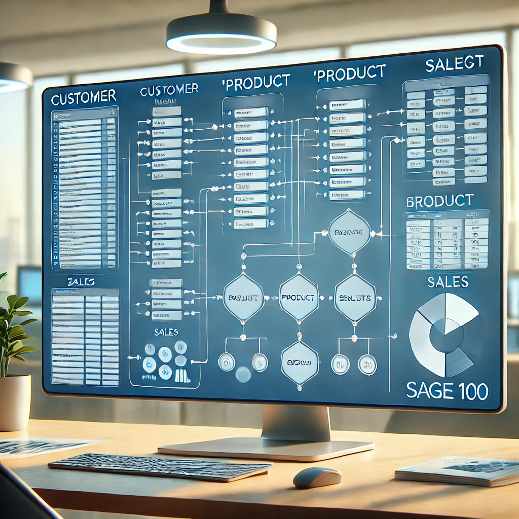 Sage 100 Datenbankschema