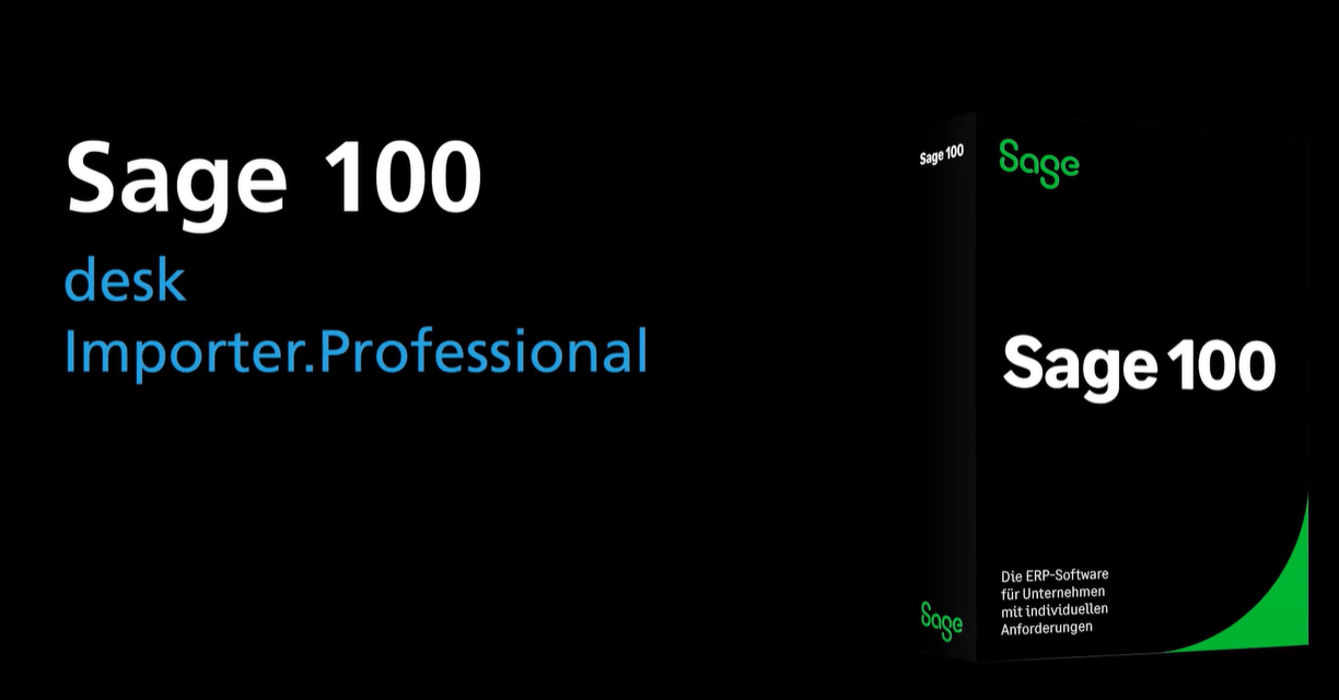 Sage 100 Importer