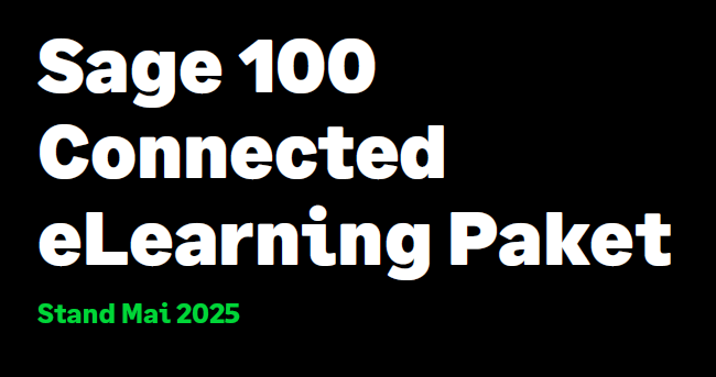 Sage 100 eLearning Paket