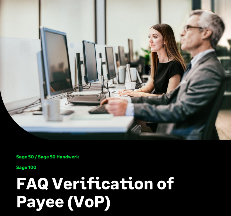 Sage 100 Verification of Payee vop