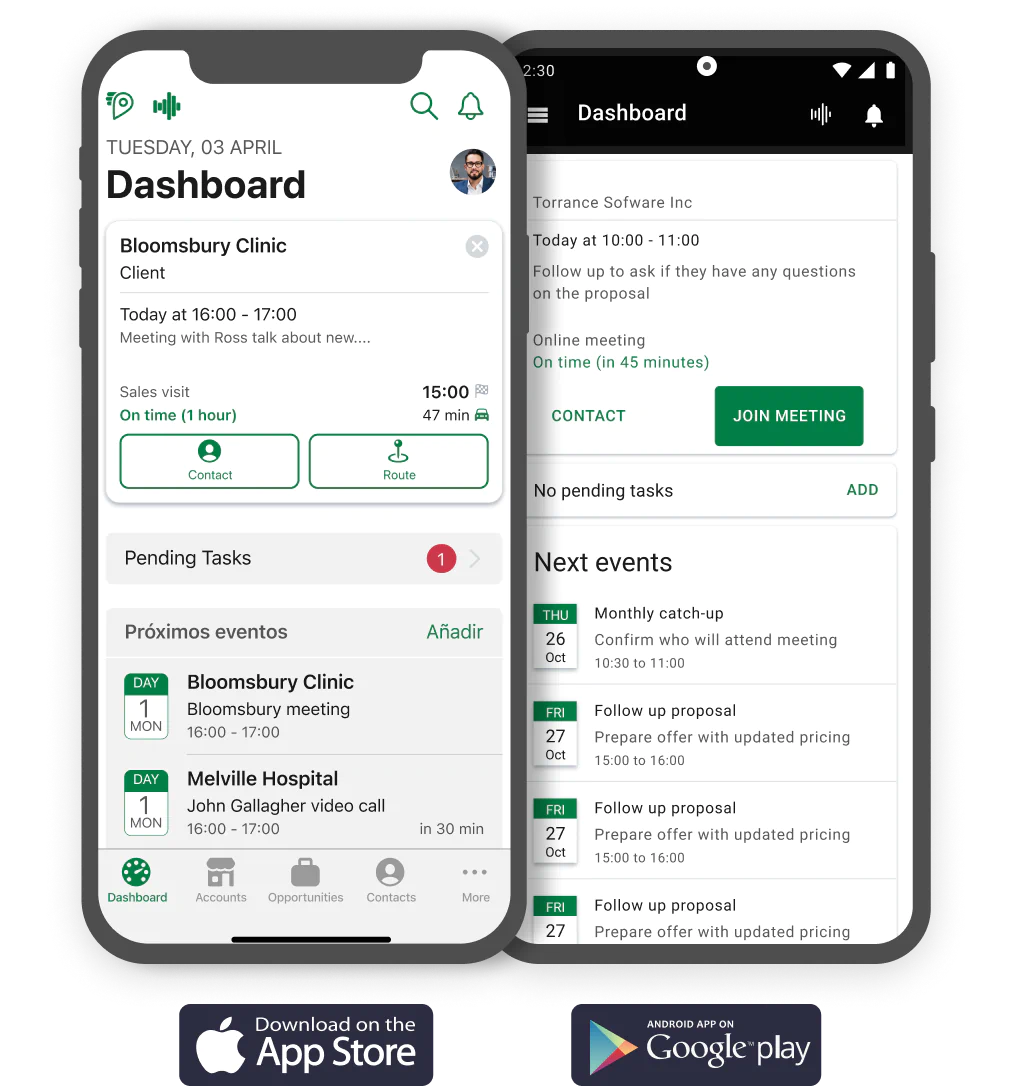 Sage Sales Management – CRM App für Sage 100