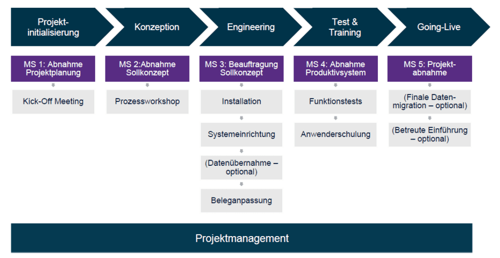 Projekteinführung Sage 100
