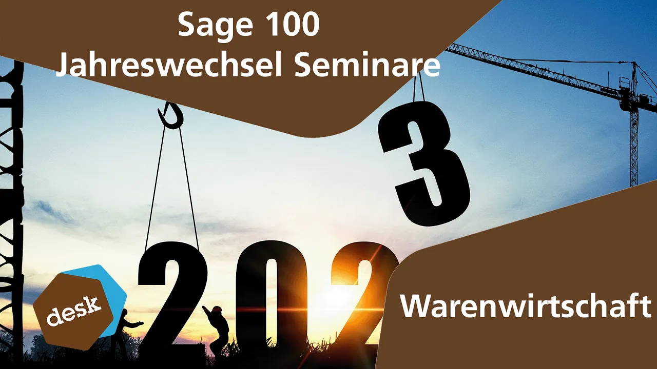 Sage 100 Jahreswechsel Warenwirtschaft