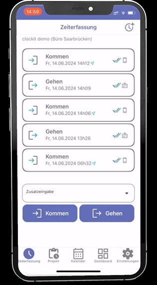 Sage HR Zeiterfassung 2.0