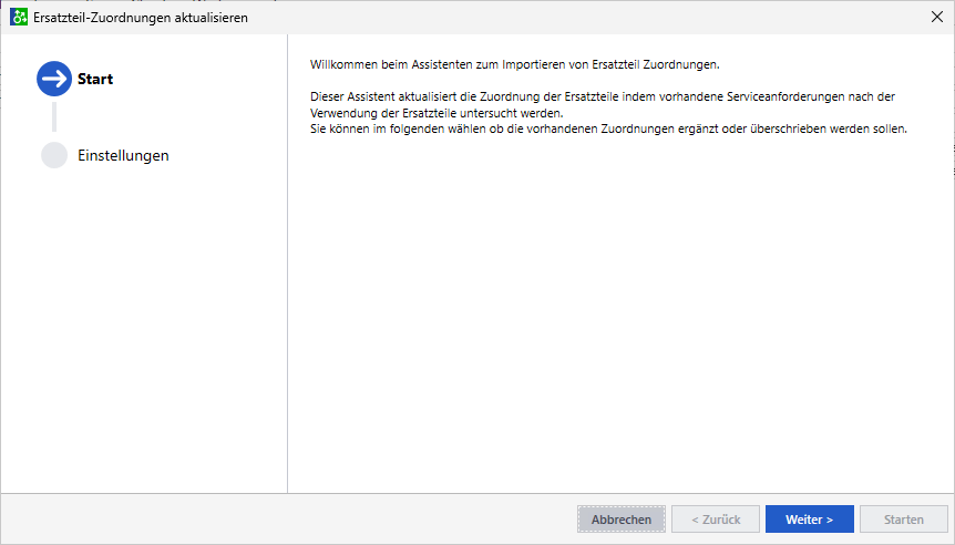 Sage 100 repV Ersatzteilassistent