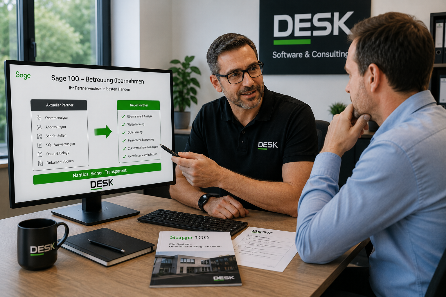 Sage-100-Betreuung übernehmen