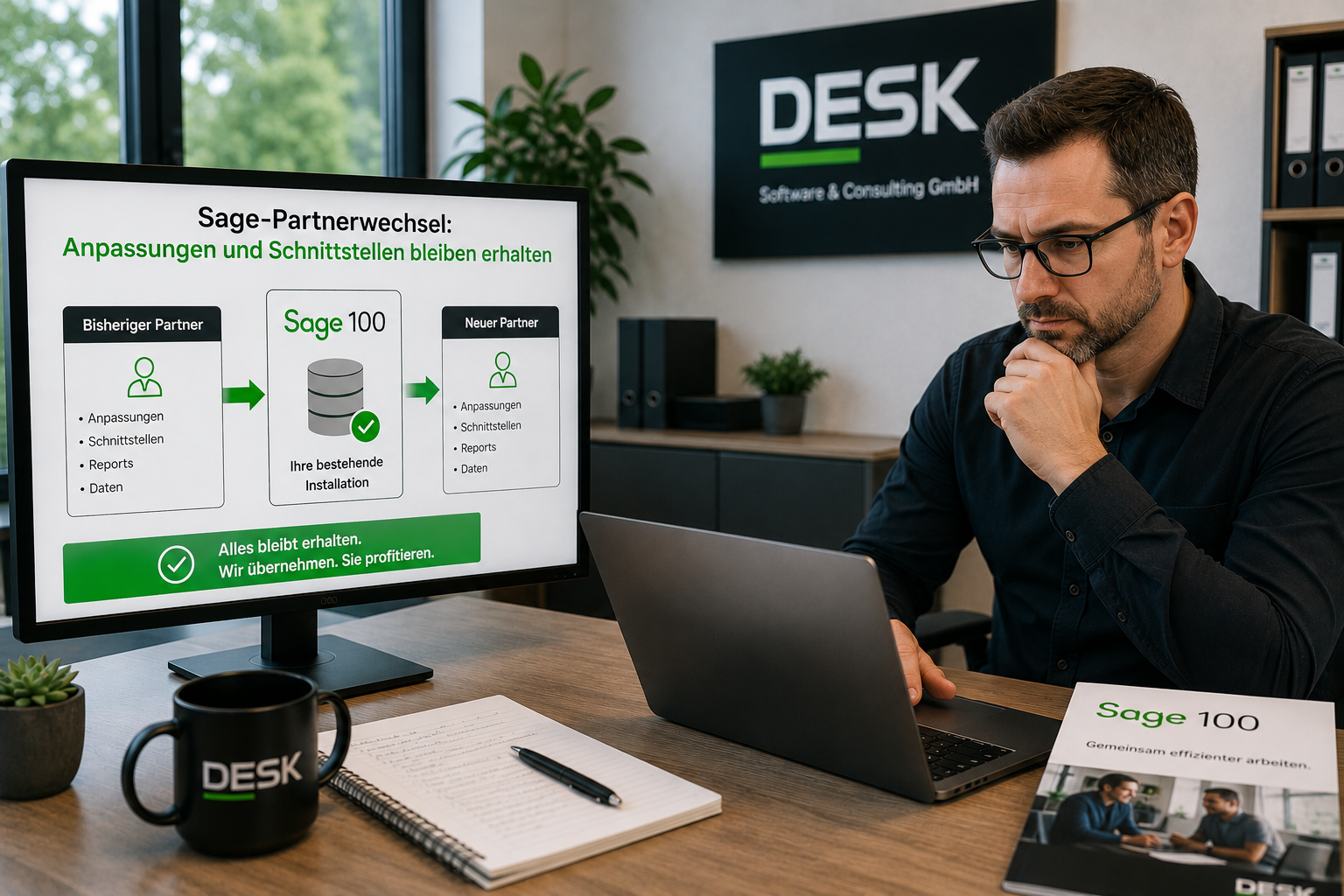 Sage-Partnerwechsel Anpassungen