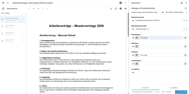 Sage HR Suite Digitale Personalakte plus